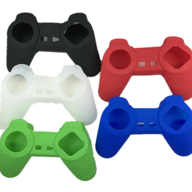 غطاء جلد واقي من السيليكون مضاد للانزلاق لسوني بلاي ستيشن 1 PS كلاسيك ، وحدة تحكم لاسلكية ، ملحقات اللعبة