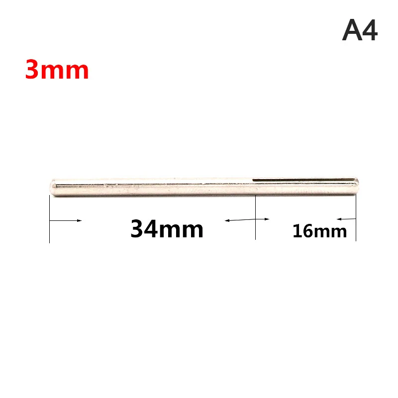 HOT! 10PCS/12PCS Shank Sandpaper Clamp Split Mandrels Long Abrasive Holder Clip