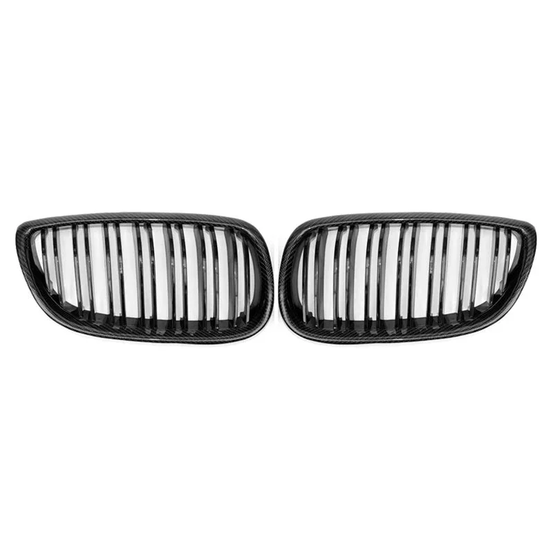 E92 E93 Carbon Fiber Grills For BMW 3 Series E92 E93 M3 Coupe Car Front Bumper Grill 2006-2009Pre-LCI