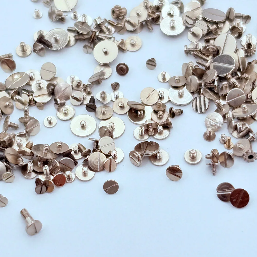 100pcs screws, watch accessories, movement screws, various sizes, special screws