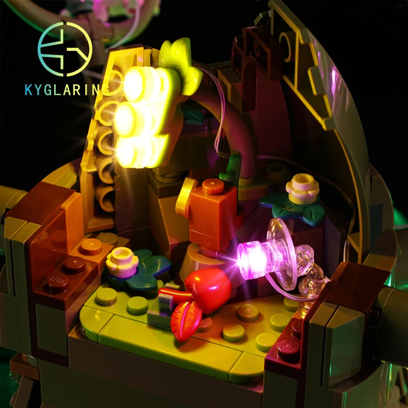 Led Light Kit For 77092 Great Deku Tree 2-in-1 Building Blocks DIY Toys  (Only Light Kit Included)