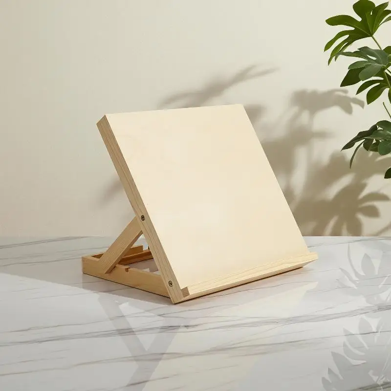 Adjustable Sketching Painting Board Foldable Tabletop Easel Lightweight Portable Wood Drawing Easel Art Supply For Students