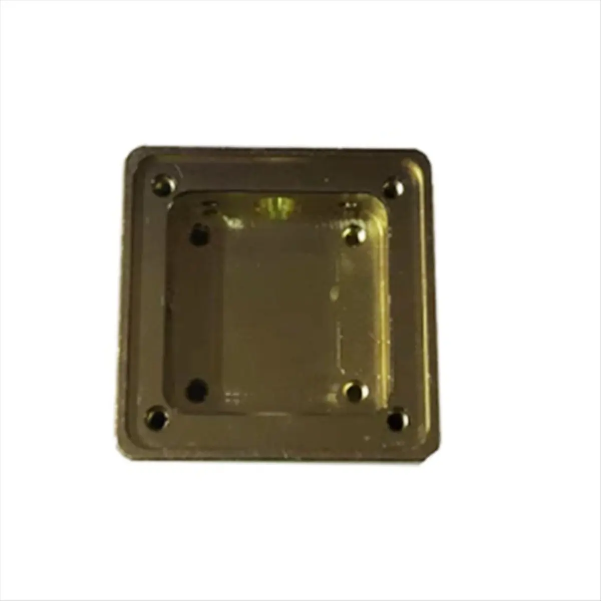 & AT27  Aluminum Alloy Shell Shielded Enclosure 19X19X5.5mm Golden Conductive Oxidation Multi-Functional Portable Box