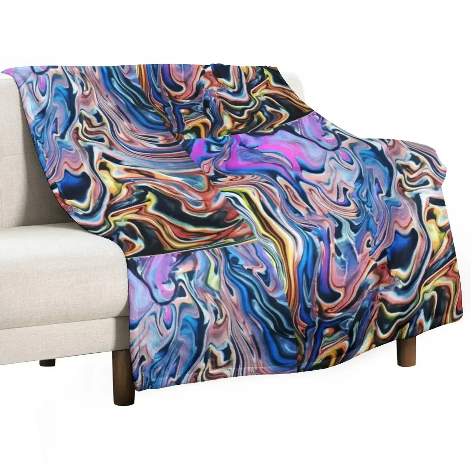 

New dancing with the devil Throw Blanket Winter beds Hairy Blankets