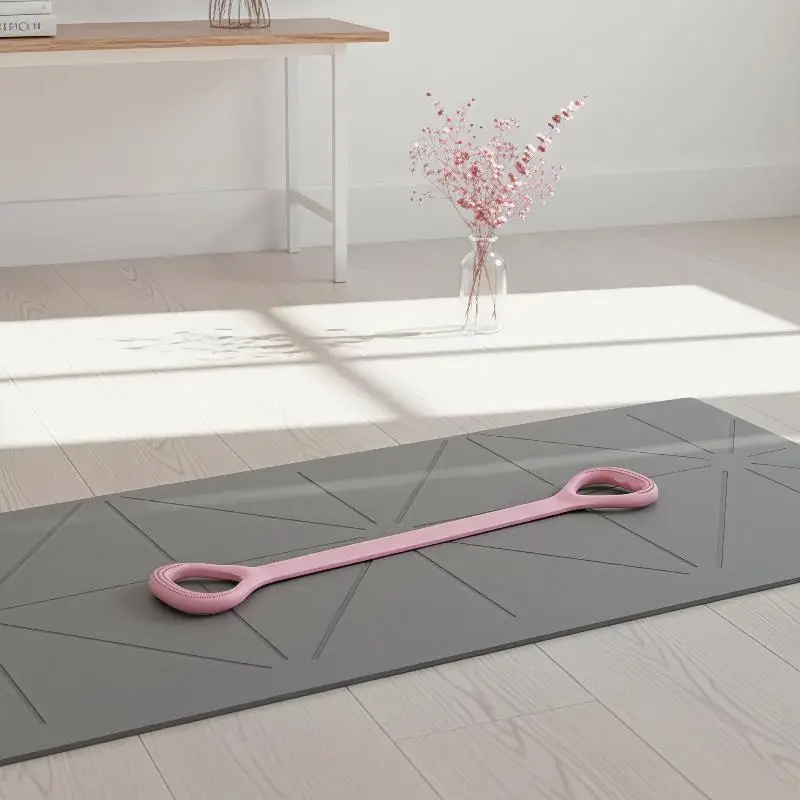 1Pc 8-shaped Puller Yoga Auxiliary Household Elastic Band Fitness Equipment