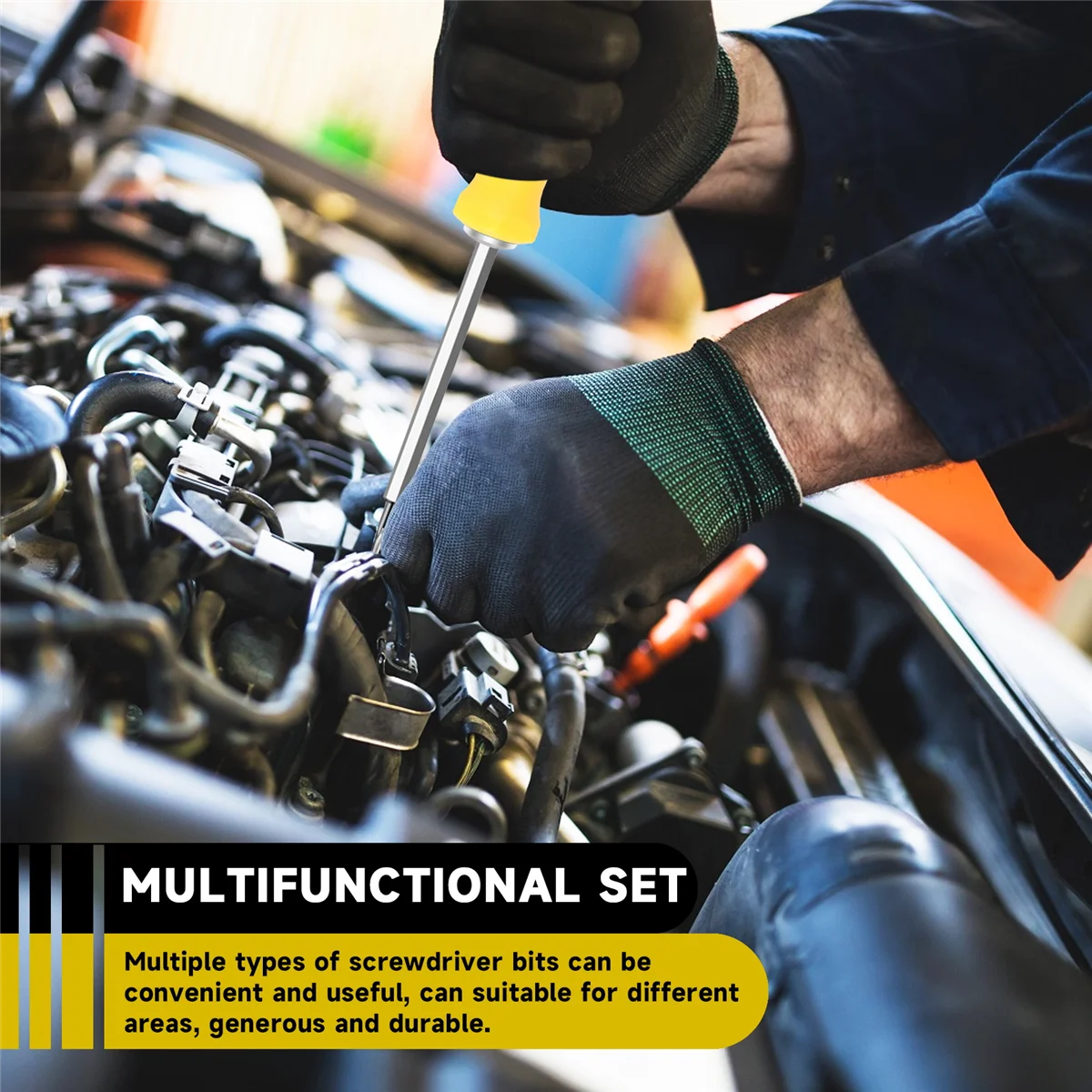 12 em 1 conjunto de chave de fenda doméstica multifuncional chave de fenda torx de cabeça dupla Phillips em formato especial