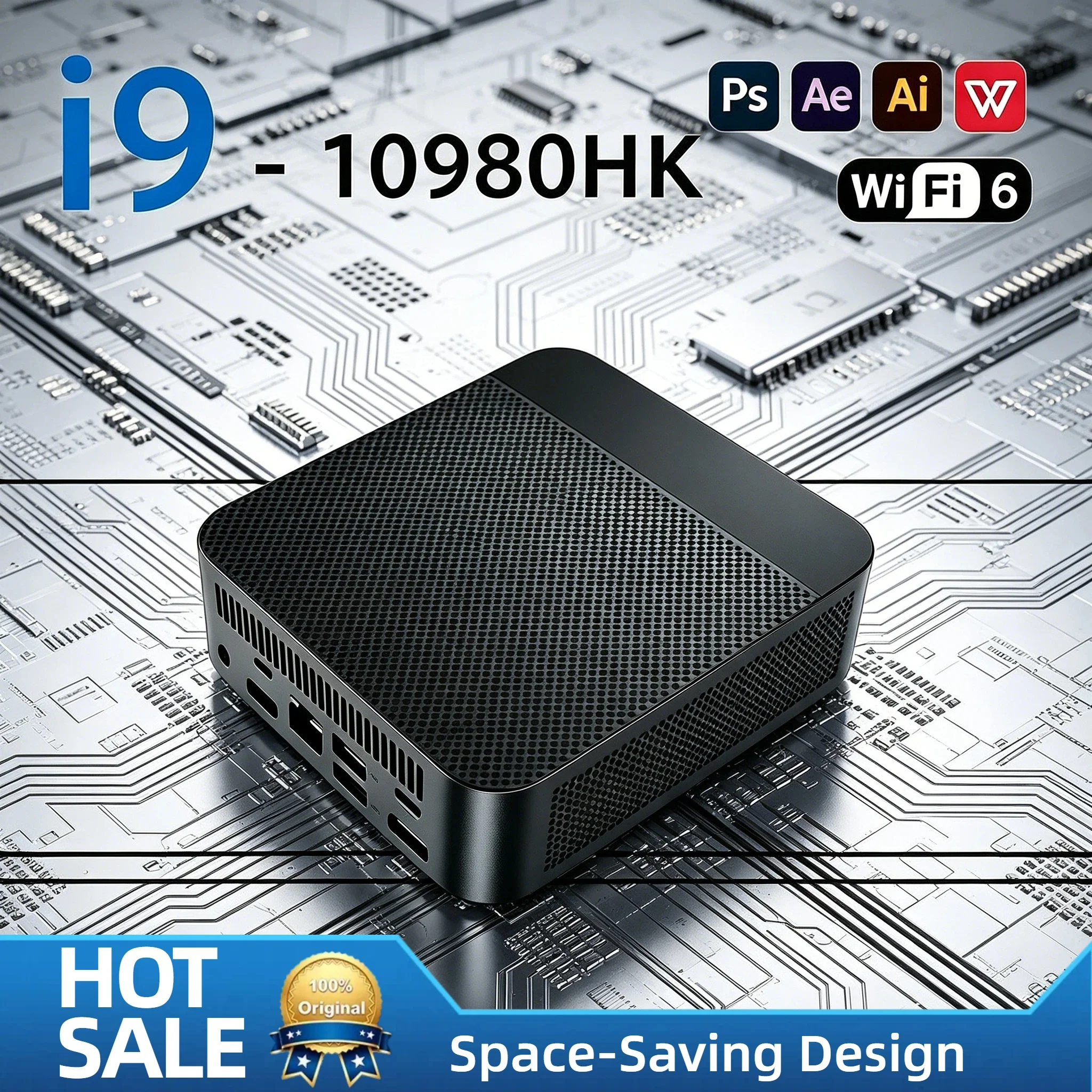 Mini PC Intel Core i9 16GB RAM SSD