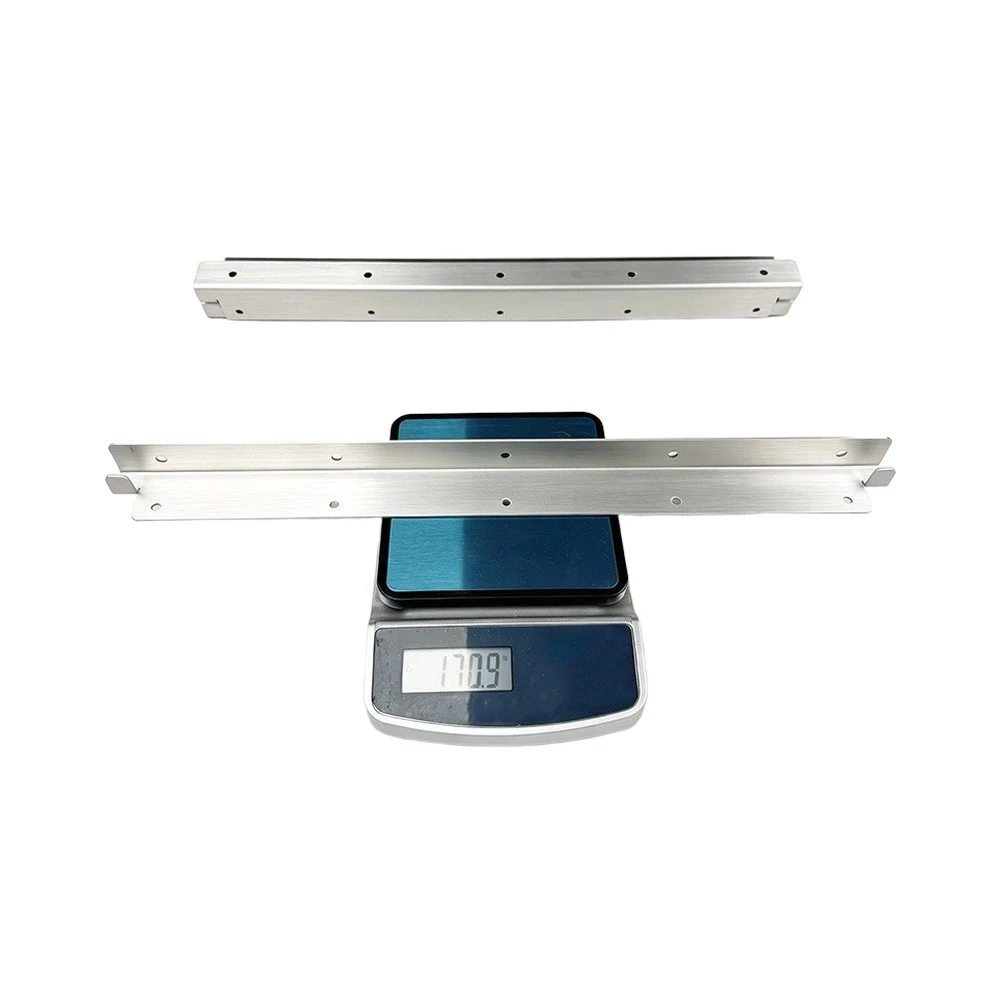 Pre-Drilled Aluminum Z-Bracket for For solar Panels Engineered for Load Stability on RV and Yacht Roof Mounting Applications