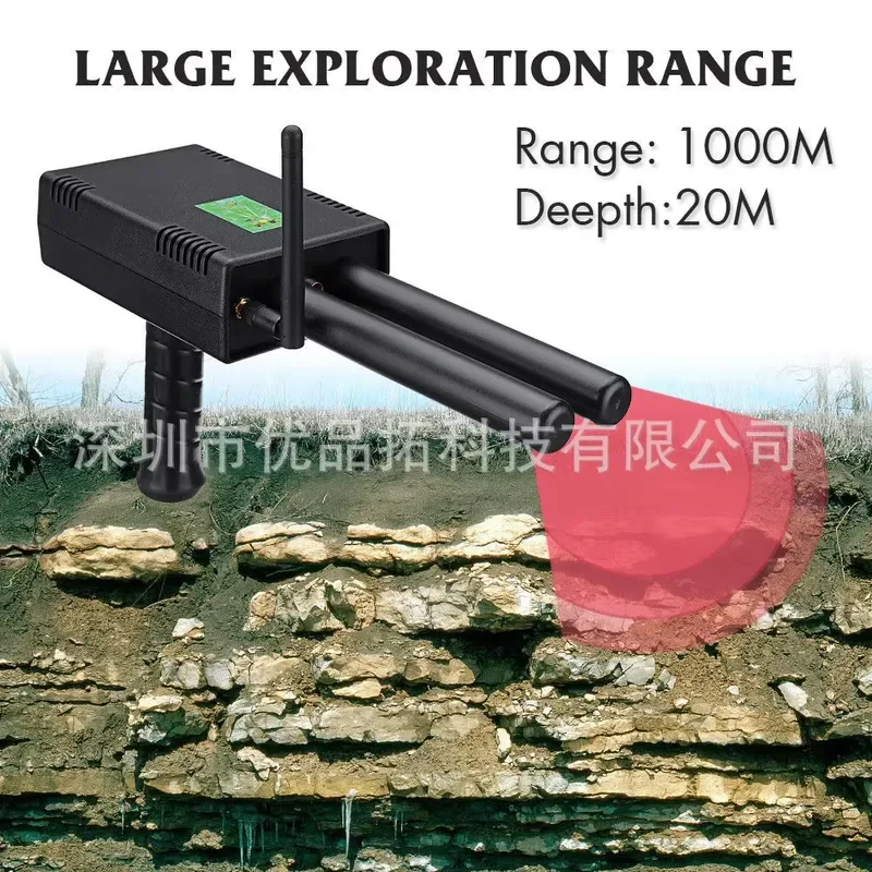 for AKS PLUS Dual Probe Underground Metal with Signal Enhancement Lightweight Design for Treasure Hunting and Gem
