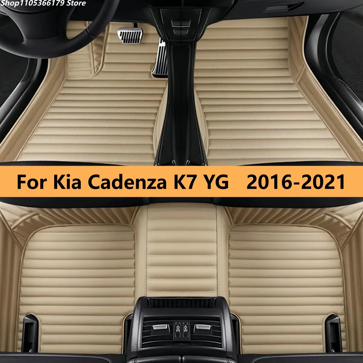

Car Floor Mats Fit For Kia Cadenza K7 YG 2016 2017 2018 2019 2020 2021 Car Floor Mats For Men Women Car Accessories