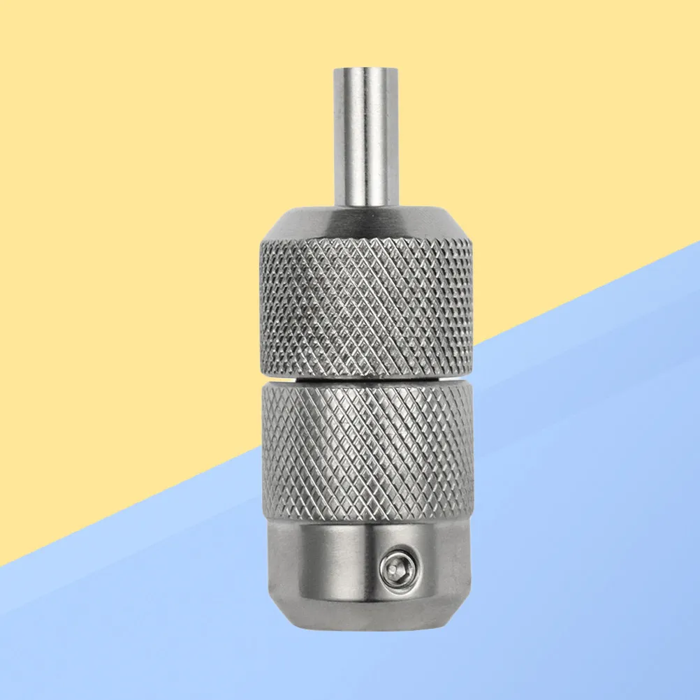 

1 шт. 25 мм держатель для тату-машинки из нержавеющей стали с самоблокирующейся трубкой для художников, для татуировок на теле, лайнеров и шейдеров