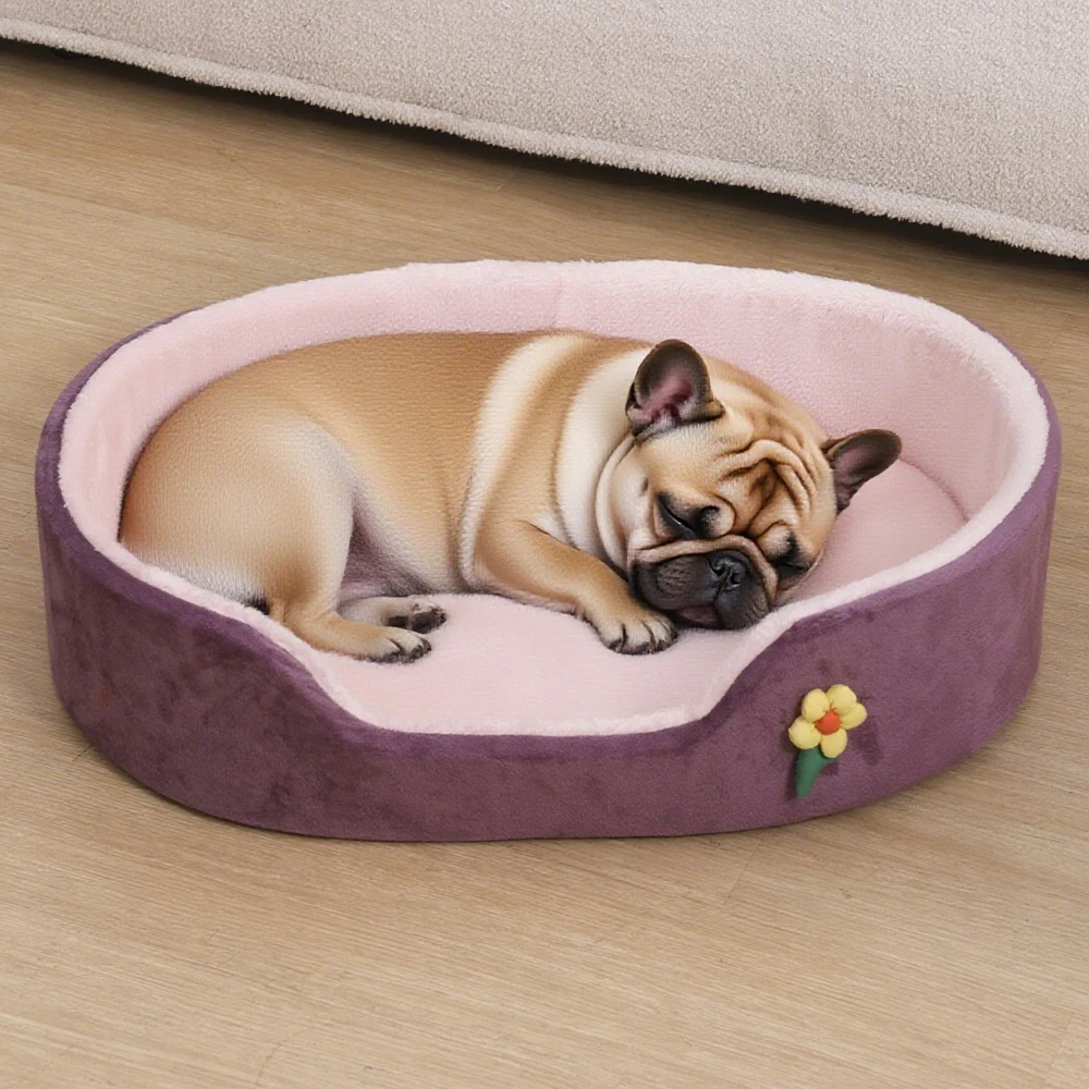 جميع المواسم الدافئة يندبروف جرو عش مرونة متوسطة الكلب سرير لينة صغيرة القط النوم حصيرة مريحة بيت الحيوانات الأليفة الملحقات
