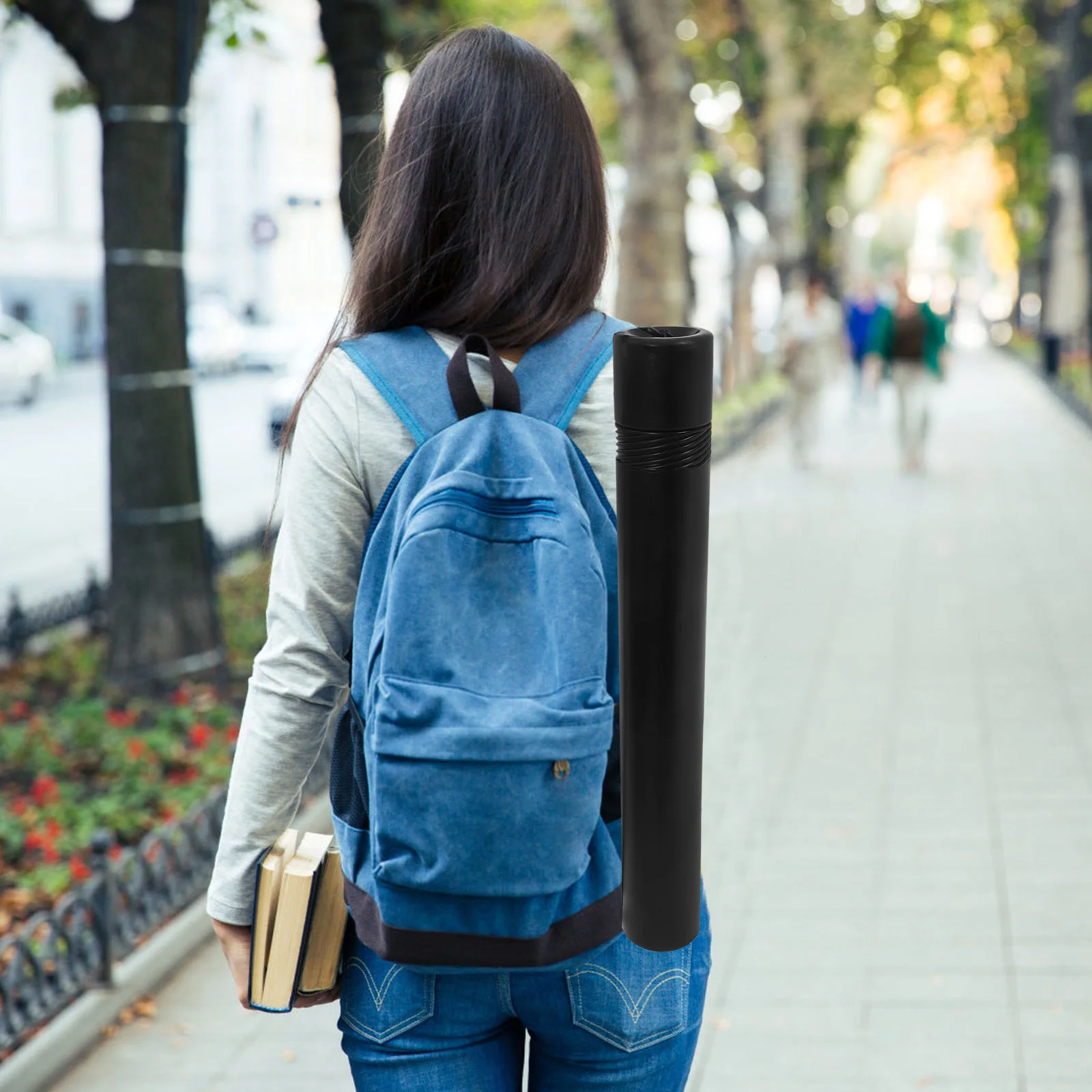 

1pcs Adjustable Large Capacity Poster Storage Tube Extendable Artwork Holder For Blueprints Maps Scrolls Calligraphy Painting