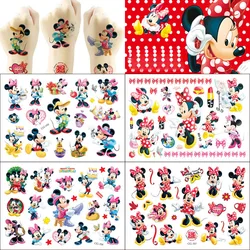 Disney Children's Cartoon Mickey Frozen Minnie Tattoo Stickers Water Transfer Stickers Reward Paste Painting Fashion Stickers