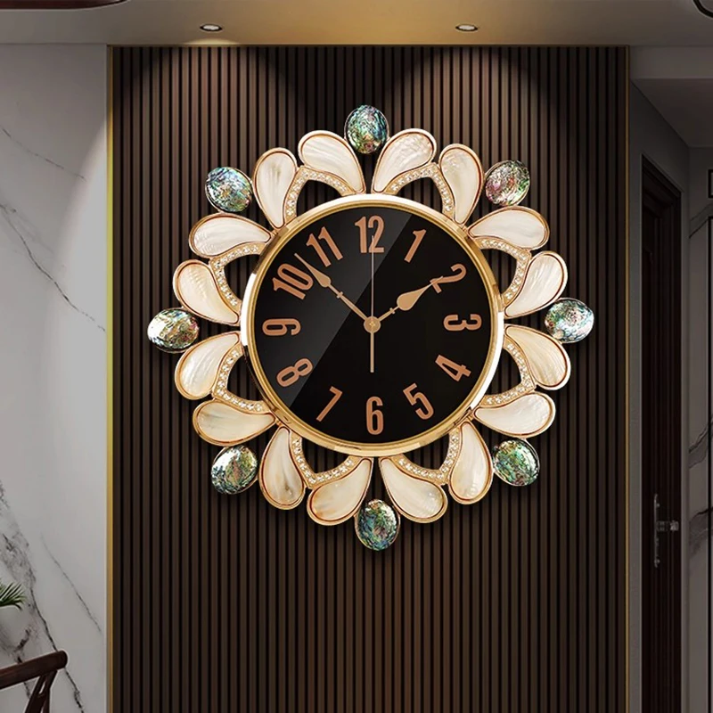 

Luxury Xenomorph Wall Clocks Living Room Aesthetic Metal Wall Art Wall Clocks Fashion Orologio Da Parete Ornaments Home Decor