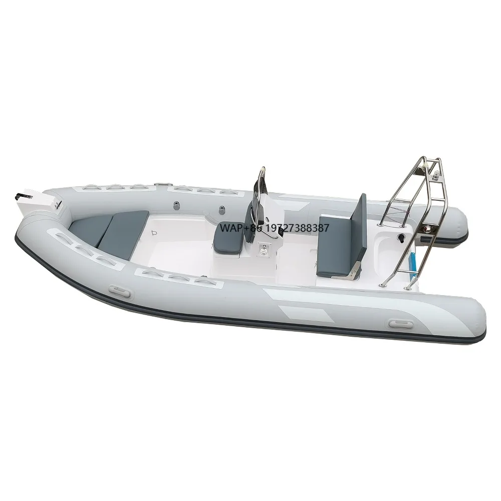 

Hot Sale 16ft RIB 480 Hypalon PVC Semi-Rigid Hull Inflatable Boat for Sale