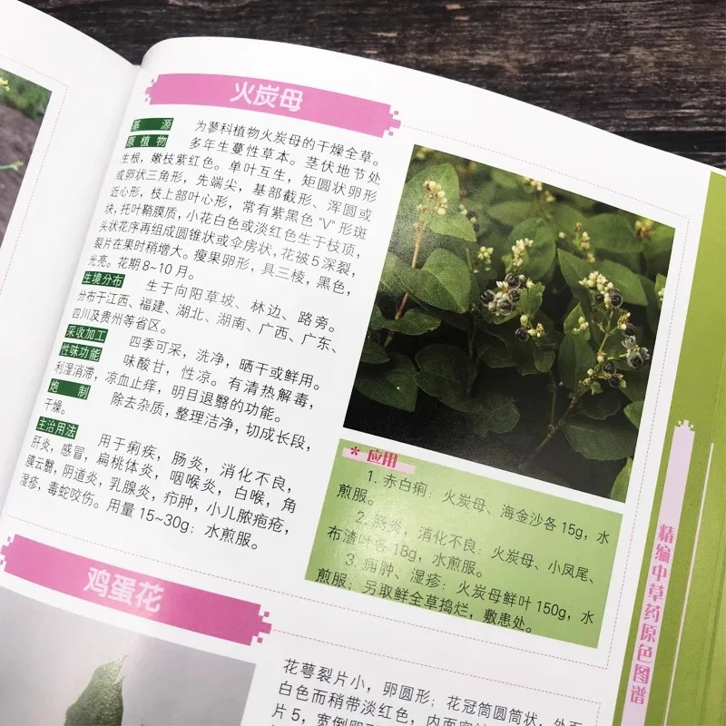 خلاصة أطلس الألوان الأصلية للطب الصيني التقليدي في الصيدلة الصينية #4