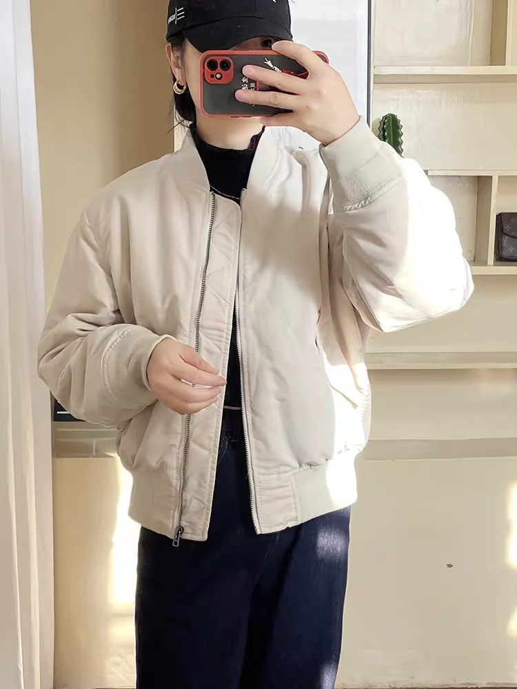 

Bomber Jackets Womens Jacket Vêtements Winter High-Performance Waterproof Insulated Quilted Heavy-Duty Panelled Functional Warm