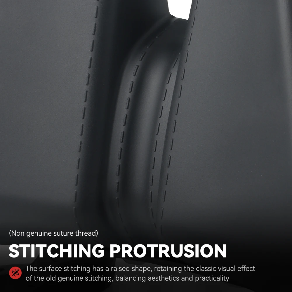 ل ADXTG 400 دراجة نارية مقعد الركاب الخلفي مسند الظهر وسادة مسند الظهر خطوط أبيض وأسود ل ADXTG 400 #4