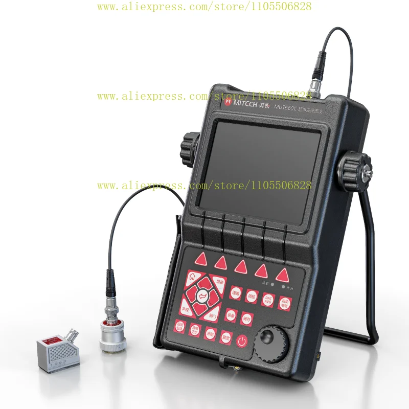 Mattel Ultrasonic Flaw Detector Digital Portable Industrial Weld Welding Flaw Detector Scanning Detector Metal Steel Structure