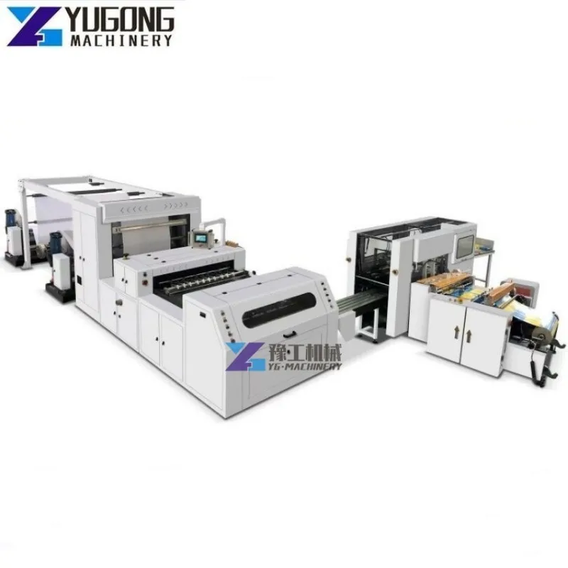 Fully Automatic Multi Feeding Roll To Sheet A4 Paper Cutting and Packing Machine A3 A4 Paper Making Machine