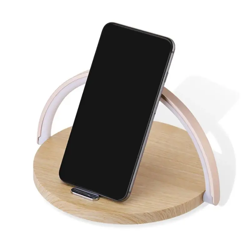 Wireless Charger, 10W Fast Wireless Charging Pad Night Light, Rechargeable Touch-Sensitive Bedside Lamp Dimmable Night Light