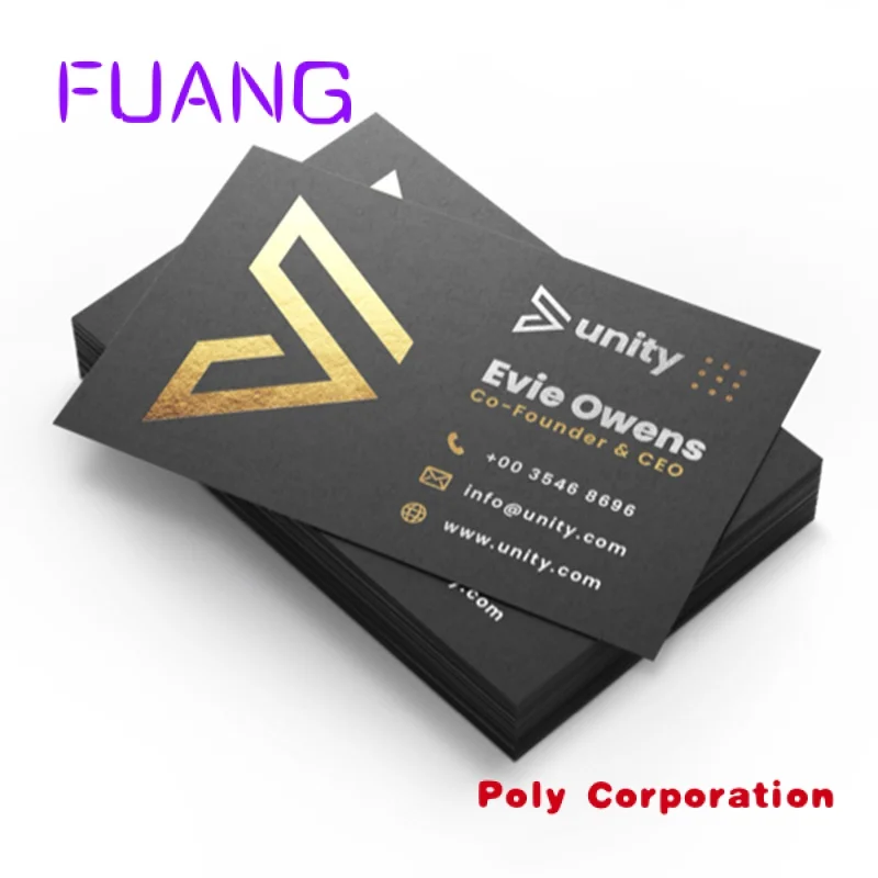 Custom  Fast Delivery Custom Colorful Foil Printing  Business Card For Small Business