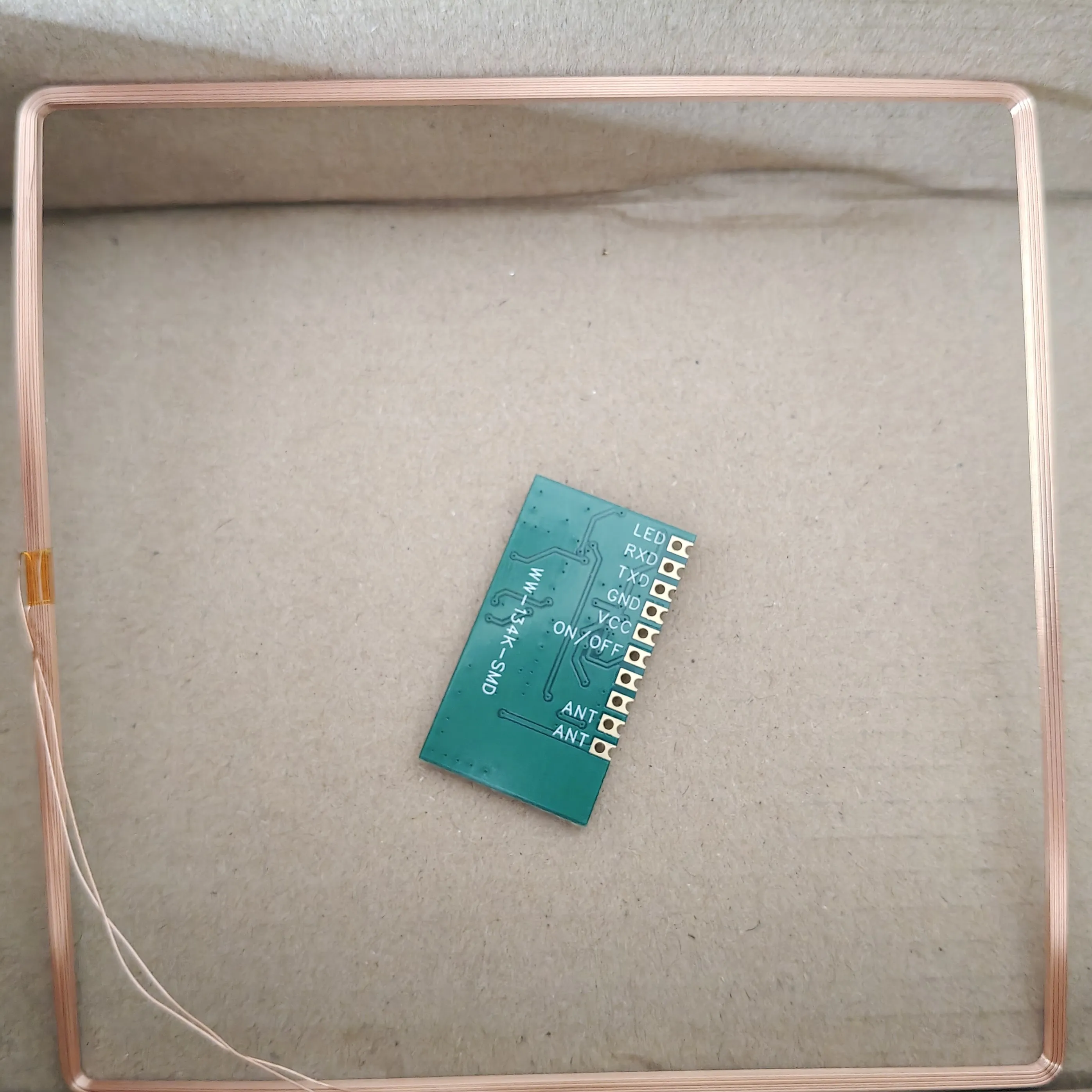 134.2K RFID Reader Module FDX-B Ear Tag Glass Tube Radio Frequency ISO11784/5 Animal Management
