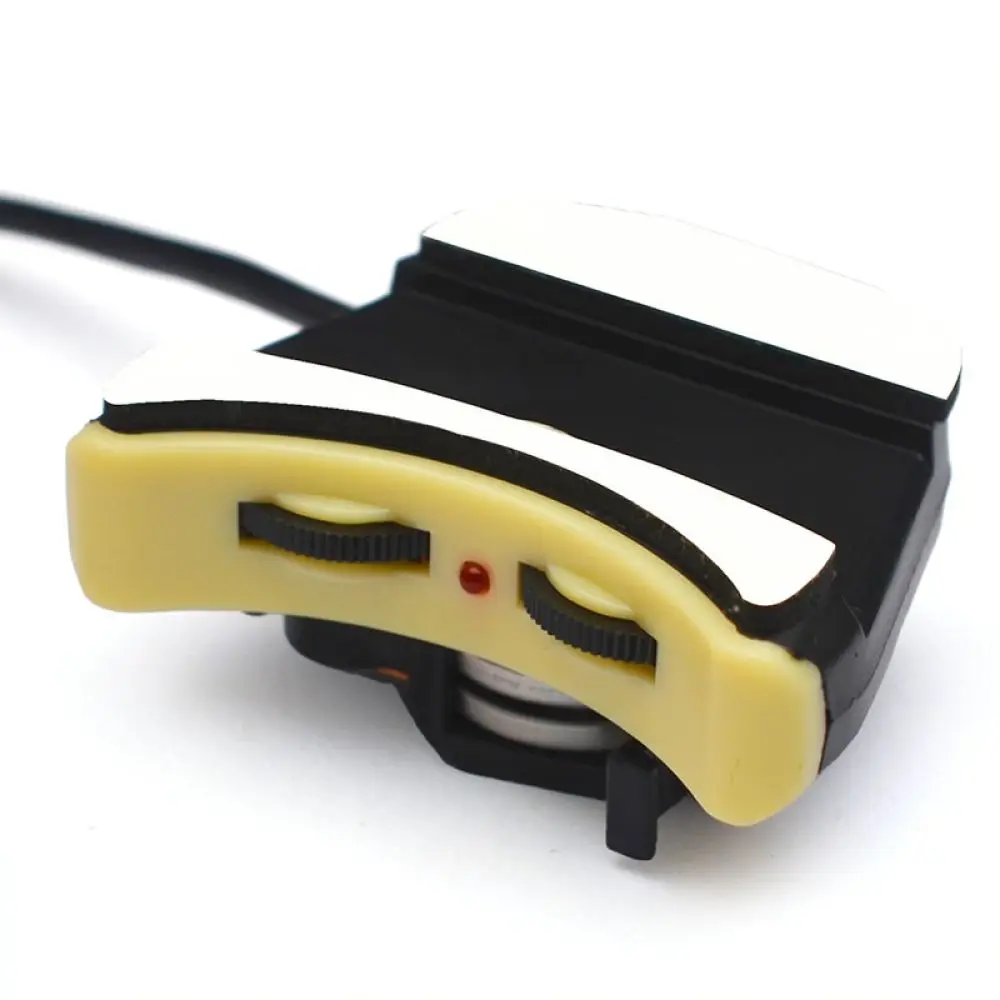 Portable Ukulele Pickup For Musical Instruments Acoustic Piezo Transducer Silver Soundhole Tone Volume Control Equipment