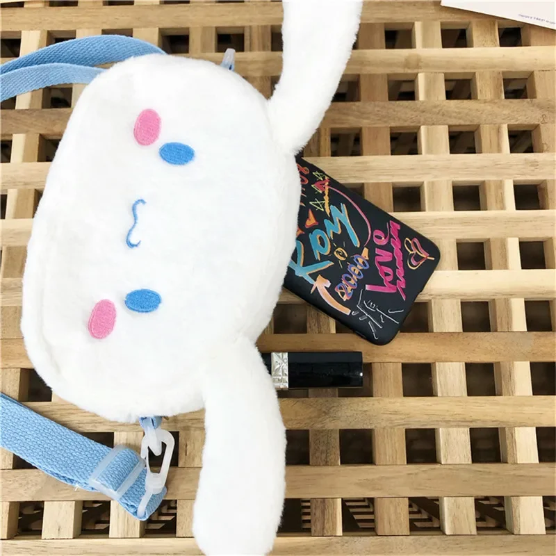 Sanrio Pluche Tas Kawaii Cinnamoroll Schoudertassen Voor Studenten Kuromi Mijn Melodie Gevulde Rugzak Borsttas Handtas Knuffels