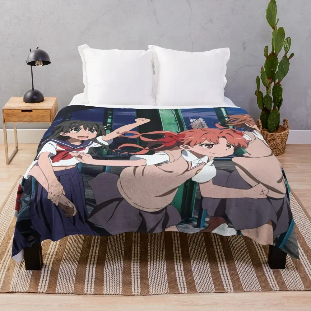 

Toaru Series - Group Throw Blanket valentine gift ideas Polar cosplay anime Blankets