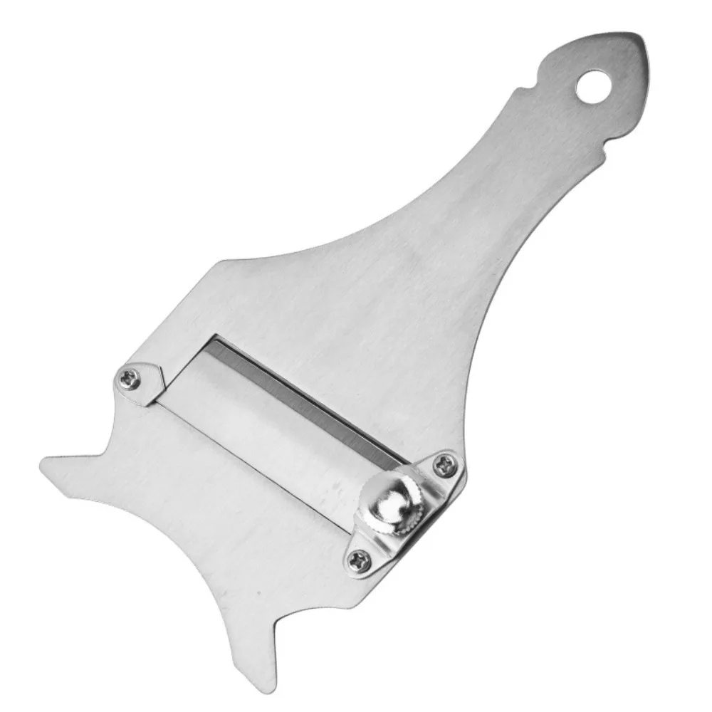 Stainless Steel Truffle Butter Roll Slicer Adjustable High Hardness Chocolate Planer Kitchen Supplies Slice Thickness