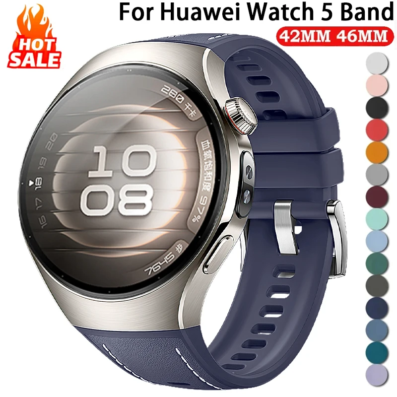 yZ[zHuawei Watch 5 46mm/42mmp U[VRXgbvA\tgo[XgohAX}[gEHb`uXbg