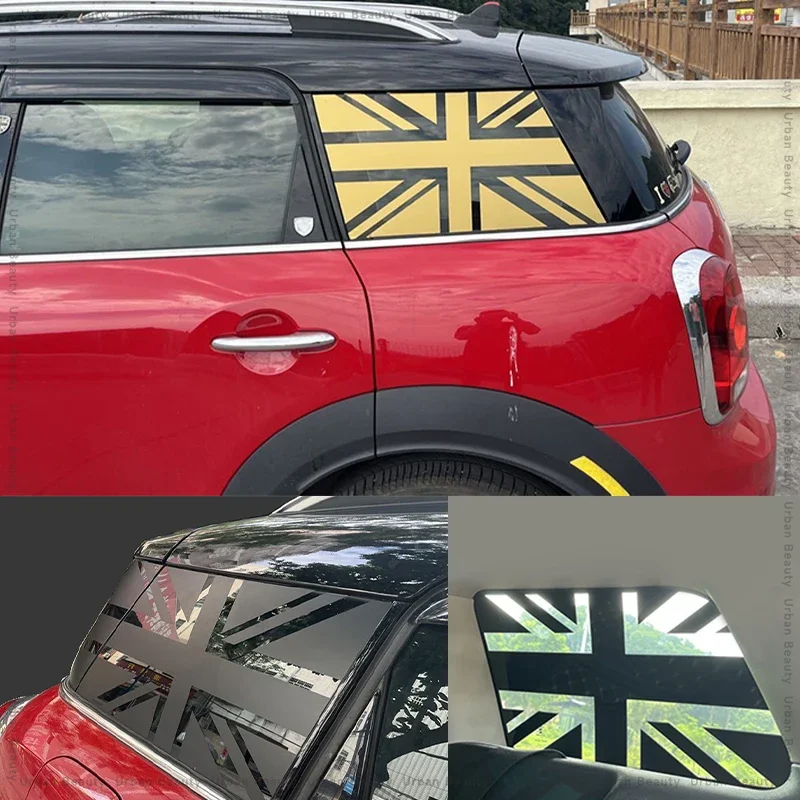 Car Rear Side Window Decoration Sticker For Mini Cooper F54 F55 F56 F57 F60 R55 R56 R57 R59 R60 Decals Auto Parts Car Assessoire