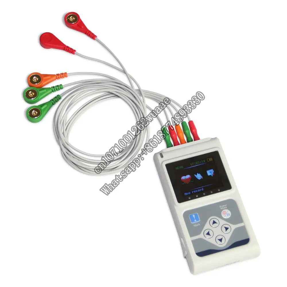 AELAB 24 Hours ECG Holter  3 Channel Holter ECG Device For Sale