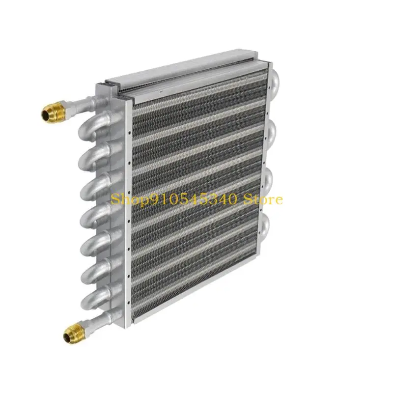 U2JA Adjusted Automobile Air Conditioning Condenser 16 Row Two Refrigerating Structure With Protective Silver Coating For