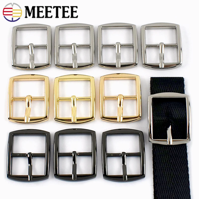 

5/10/20Pcs 20mm Metal Pin Buckles for Bag Straps Waisrband Tri-glide Adjuster Clasps Pet Collar Buckle DIY Hardware Accessories