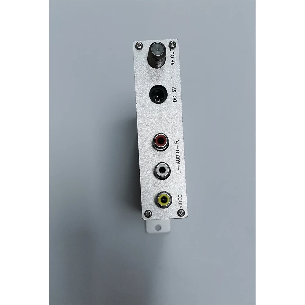 

TV System Single Channel AV to RF CATV Neighbourhood Frequency Agile Analogue Modulator