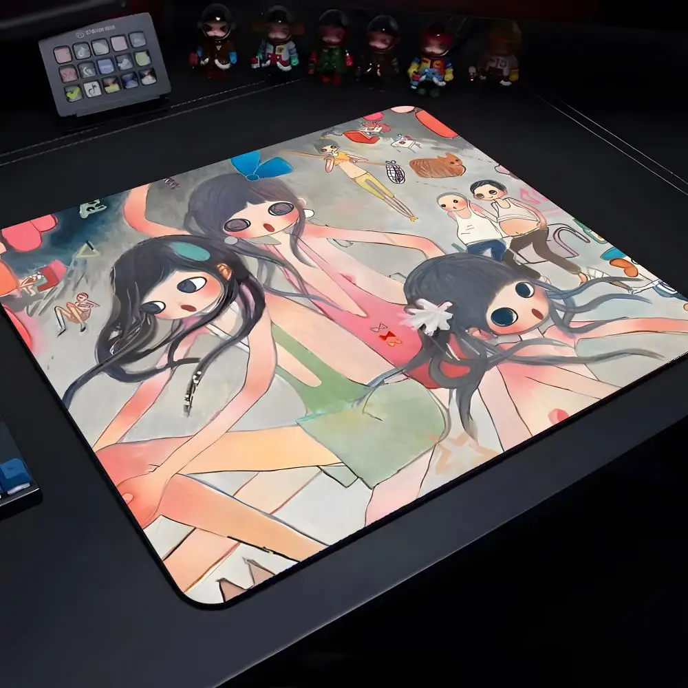 Selling Aya Takano Mouse Pad game e-sports universal desktop laptop simple office rubber small non-slip pad 300x250