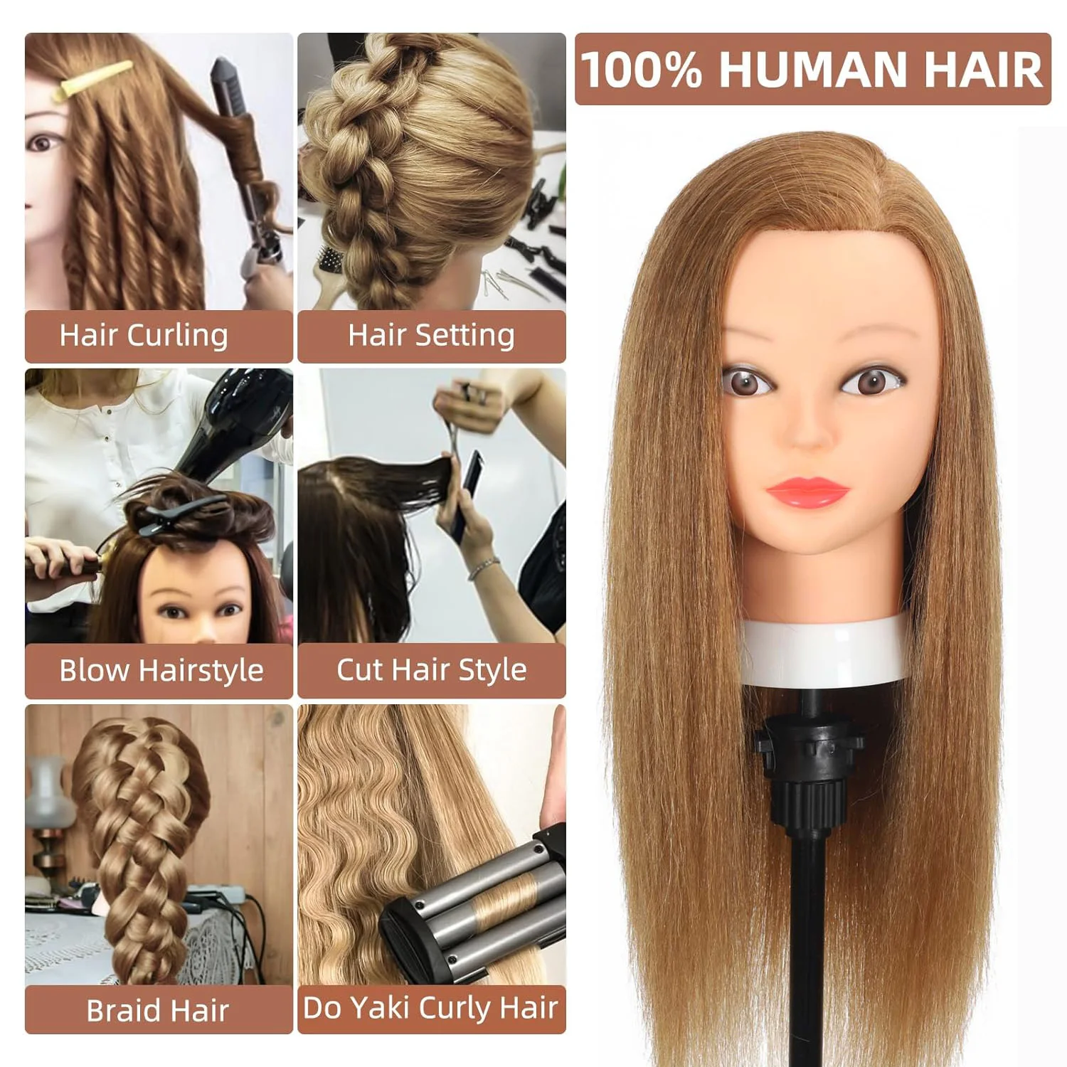 Thumbnail 2 - #39 Cheapest Mannequin Hair Styling Heads Deals You Can Get