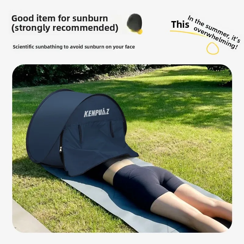 

Outdoor Beach Tent Sun Protection Headrest Dog Day Back Heat Insulation Hood Sun Special Artifact