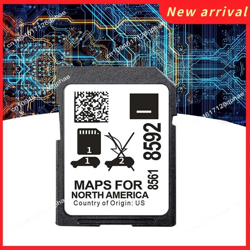 N89R أحدث 2023 8561 8592 بطاقة الملاحة للخرائط لبويك كاديلاك جي إم سي 2023 نظام الملاحة خريطة أمريكا الشمالية سهلة T