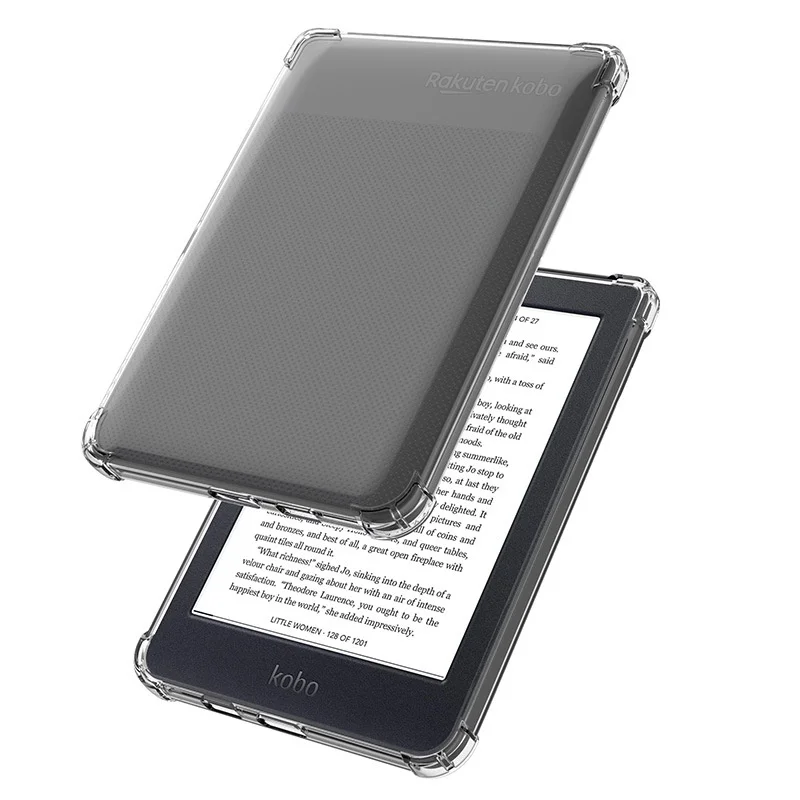 Case For Kobo Nia Clara 2E Clara HD 6inch Transparent Shockproof TPU Soft Cover For Kobo Libra 2 H2O 7