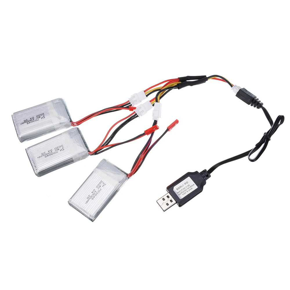 7.4v 1000mah แบตเตอรี่ Lipo RC เฮลิคอปเตอร์ โดรน เครื่องบิน โดรน แบตเตอรี่