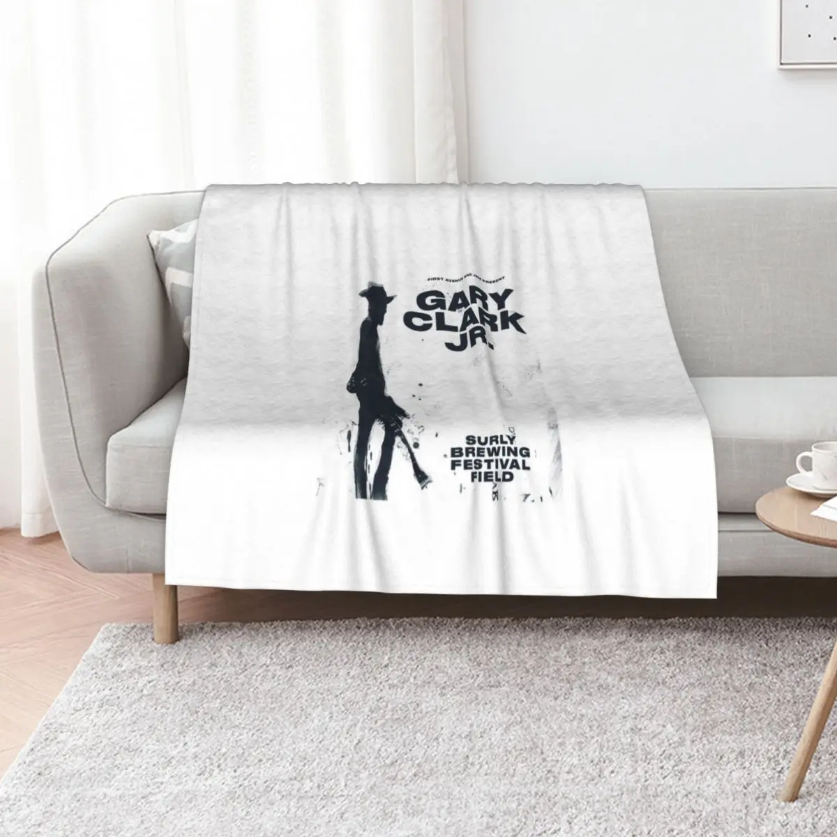 gary clark jr Throw Blanket Retros For Decorative Sofa decorative Thin Plaid Luxury St Blankets