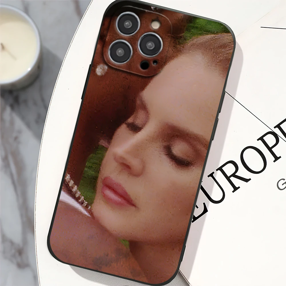 L-Lana Del R-Rey Tough-Single Q-Quavo Phone Case for iPhone 12 11 13 14 15 16 Max Pro Plus Black Soft Silicone Cover