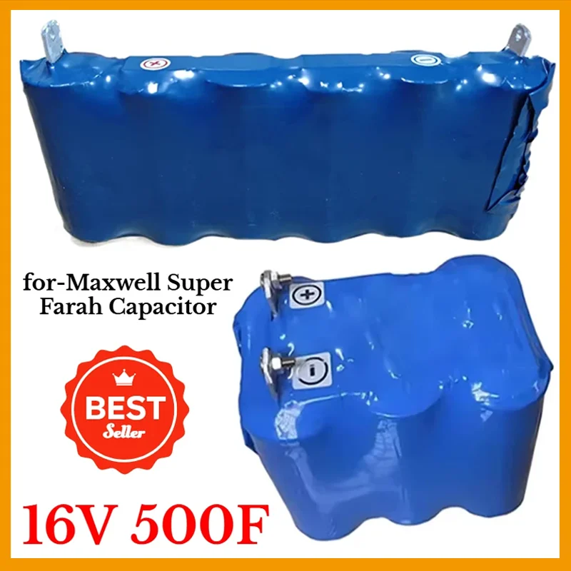 

16V 500F Suitable for GDCPH Super Capacitor Car 2.7V 3000F Rectifier with Equalization Board Voltage Display Audio Capacitor