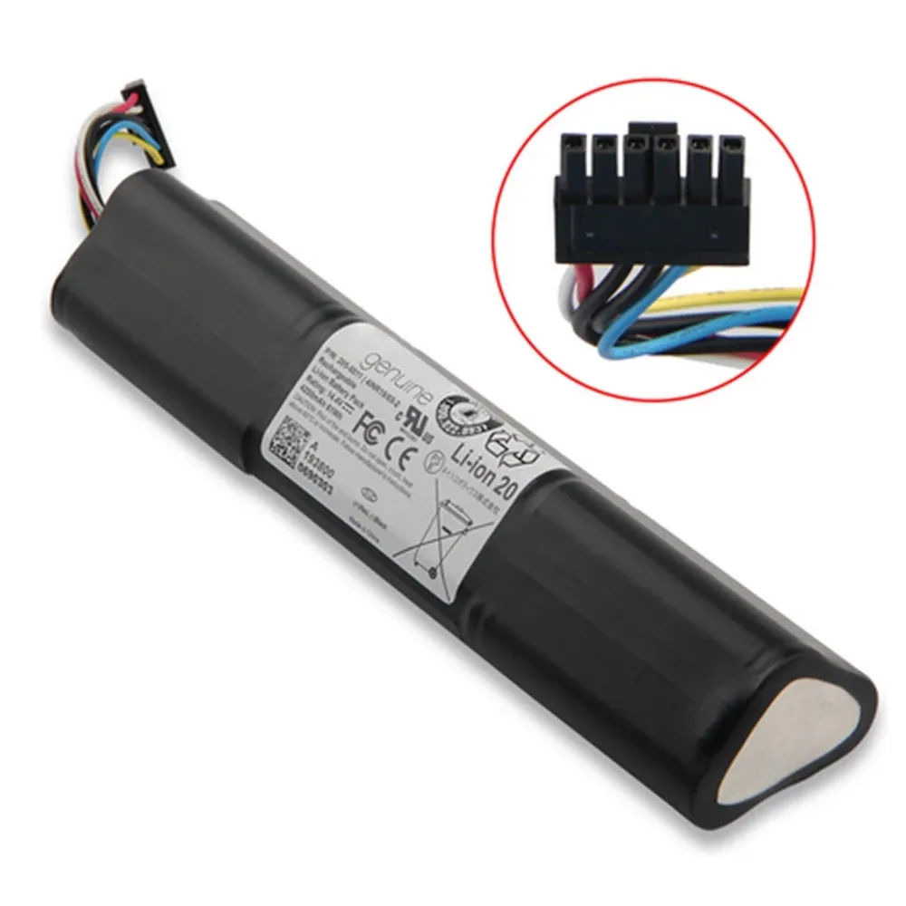 Imagem -02 - Bateria para Neato Botvac d3 d4 d5 d6 d7 205-0011 61wh Vassoura Varrendo Robô 14.4v Bateria 4200mah 2050011