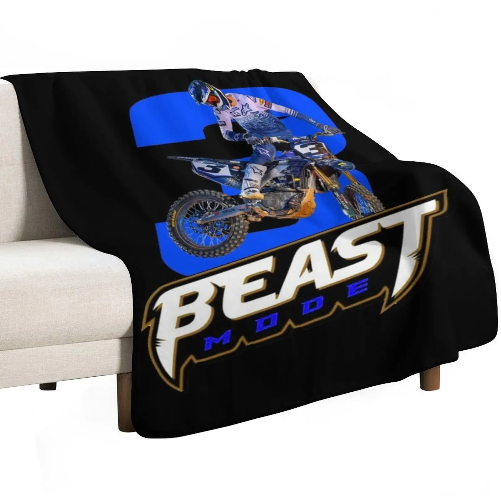 Eli Tomac ET3 Throw Blanket heavy to sleep Kid'S bed plaid manga Moving blankets and throws Blankets