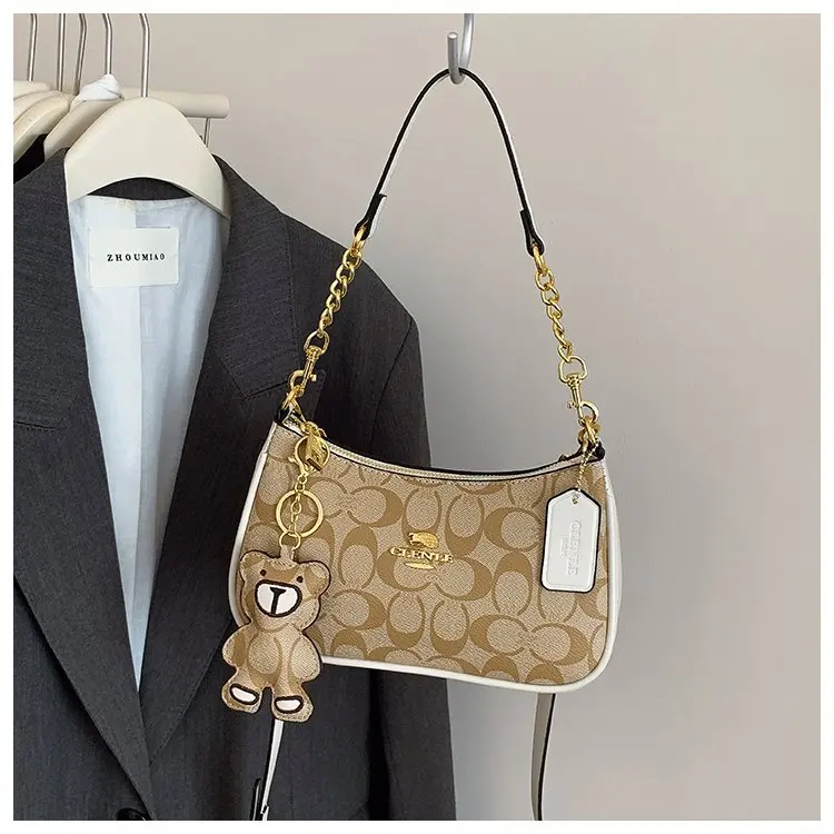 

Роскошная маленькая сумка через плечо, дизайнерская сумка через плечо под мышками, мягкая на ощупь сумка с верхней ручкой, женская сумка-слинг высокого качества